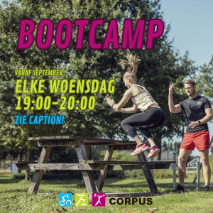 💪 BOOTCAMP NIEUWS 💪

Volg je al regelmatig bootcamplessen of ben je van plan te starten dit najaar? Lees onderstaande informatie over de lessen dan goed door:

Vanaf 4 september geldt:
- bootcamp elke woensdag van 19:00-20:00
- opgeven via de Virtuagym app vóór 16:30
- minimum deelname van 8 personen
- vertrek vanaf de sportschool

Houd er rekening mee dat het binnenkort weer wat eerder donker wordt ‘s avonds… je bent zelf verantwoordelijk voor reflecterende kleding en/of verlichting!